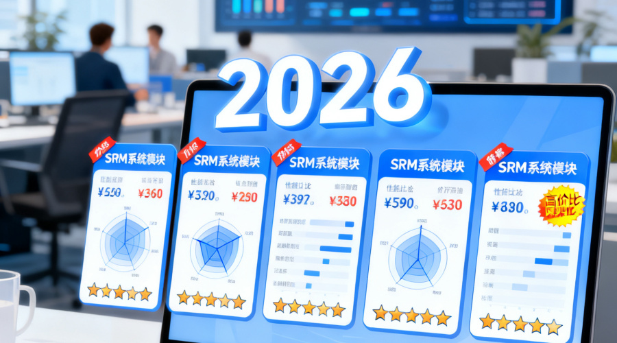srm软件多少钱？2026年五款高性价比系统价格与功能对比