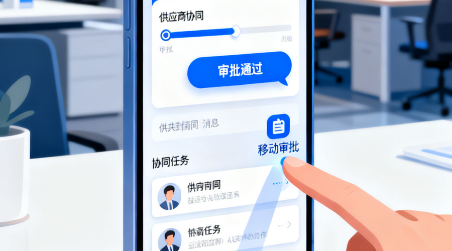 移动SRM如何落地？从供应商协同到审批移动化的四步部署指南