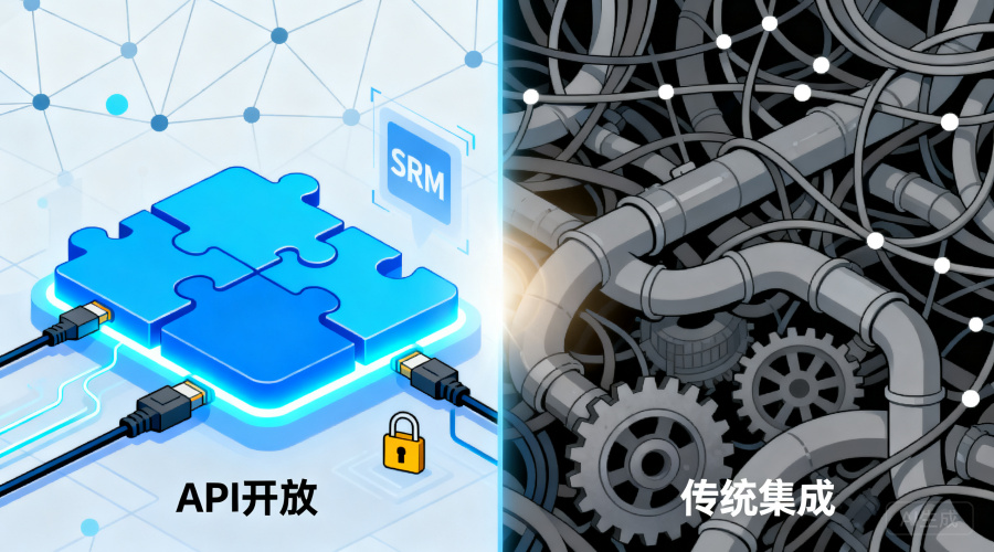 API开放 vs 传统集成：SRM系统选型中的策略考量