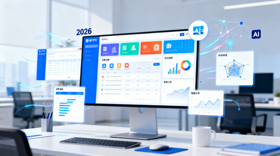 盘点数字化采购软件有哪些平台？2026年值得关注的5大系统