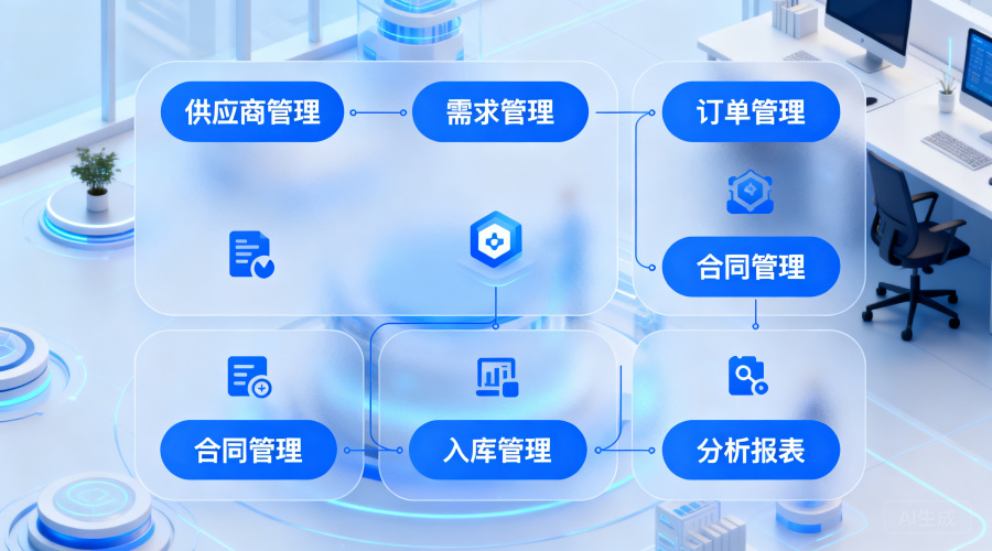 采购管理系统的功能有哪些？一篇讲清六大核心模块及选型重点