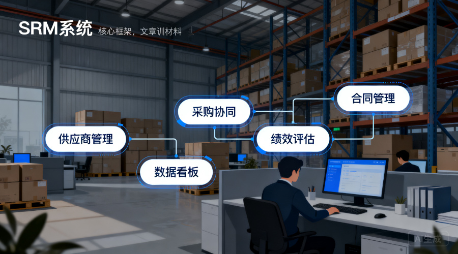 SRM系统简介：从入门到落地，这5个模块必须搞清楚