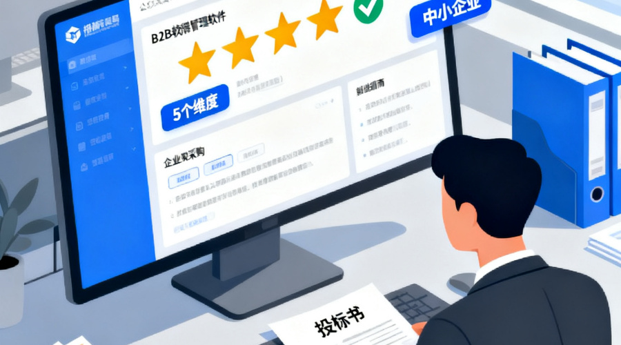 招投标管理系统软件哪个好？中小企业选型必备的5个考察维度