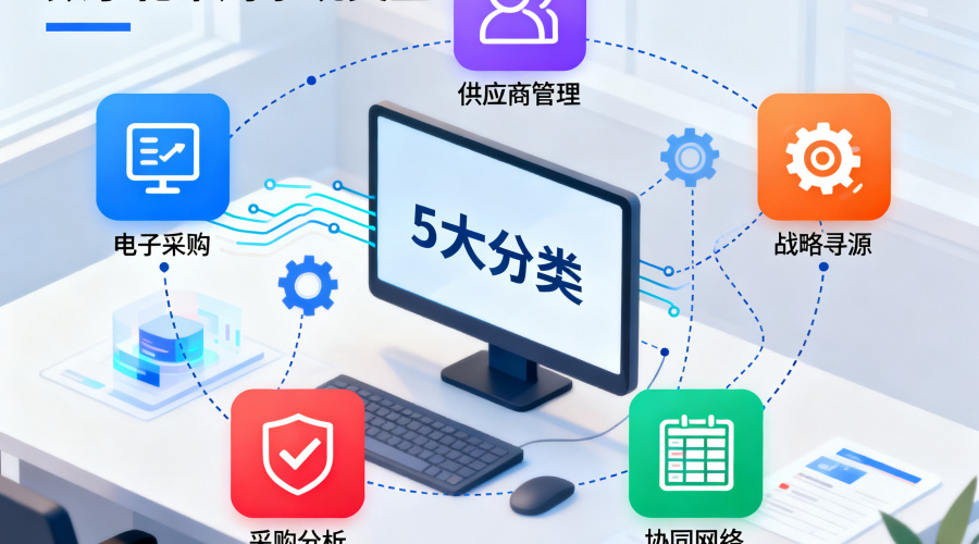数字化采购系统有哪些类型？5大分类与功能对比清单