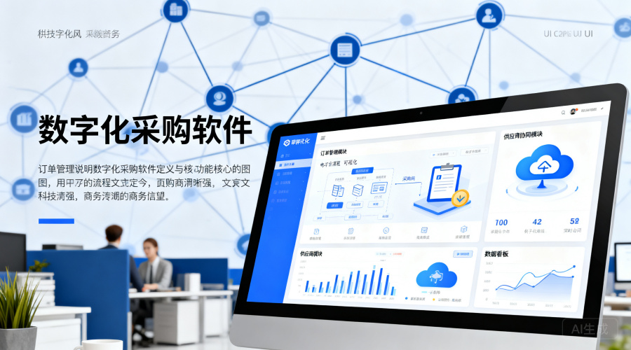 数字化采购软件是什么？一文详解定义、核心功能与实施价值