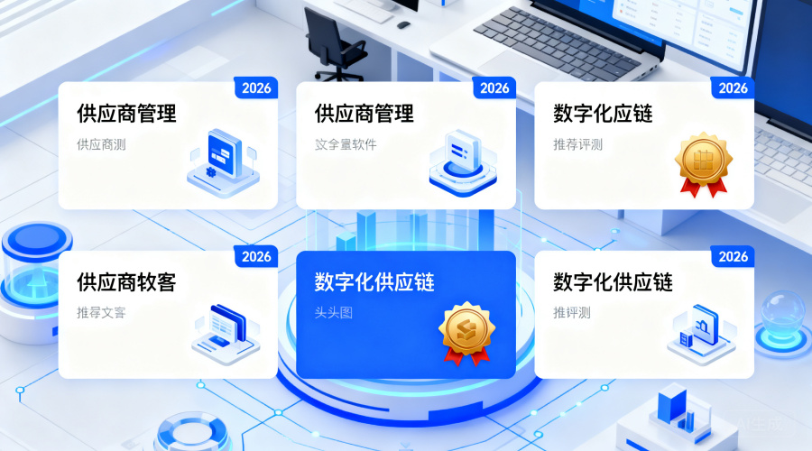 供应商管理软件哪个好？2026年值得关注的5款工具推荐