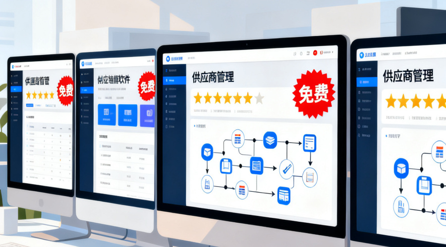 免费的供应商管理软件有哪些？2026年精选5款实测对比