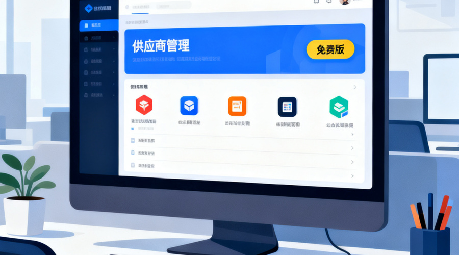 免费版供应商管理软件系统有哪些？2026年这5款实测推荐