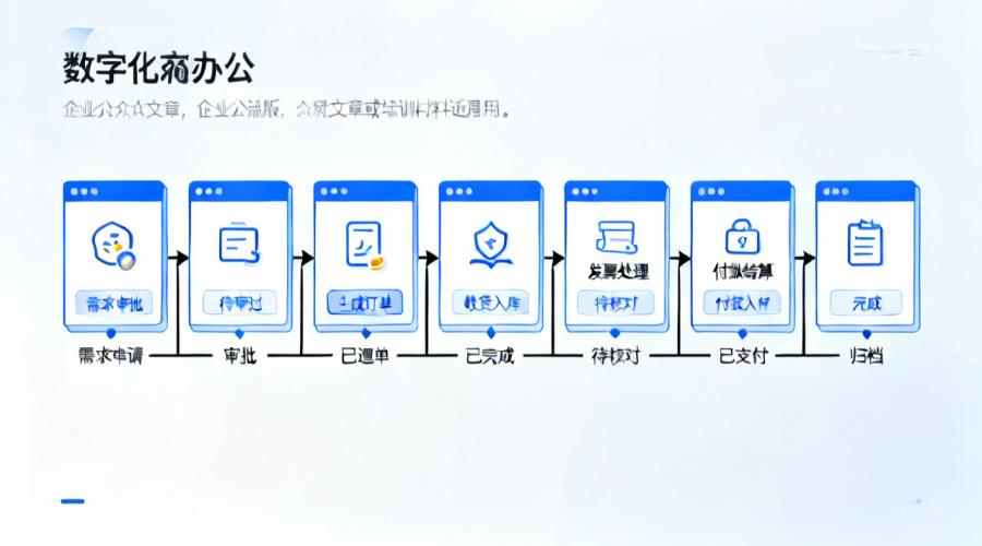 采购管理系统业务流程拆解：从需求到付款的7步操作指南