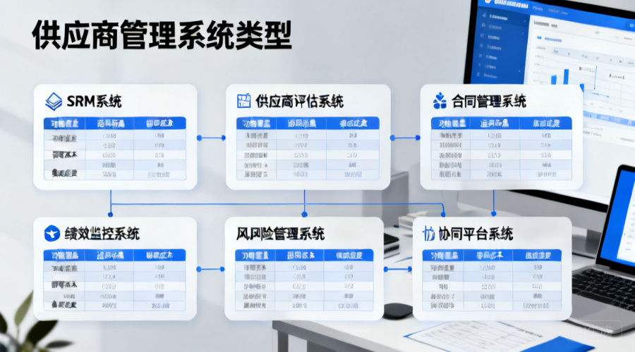 供应商管理系统有哪些类型的？一文盘点六大常见分类与选型对照