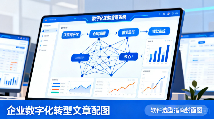 SRM系统怎么选？一文读懂SRM系统的4个核心能力模块