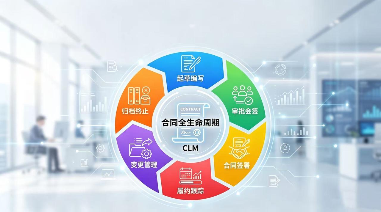 合同管理的&ldquo;全生命周期&rdquo;到底是什么？终于有人用一张图讲透了！