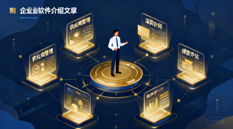 SRM系统的8个核心功能模块，一文看懂