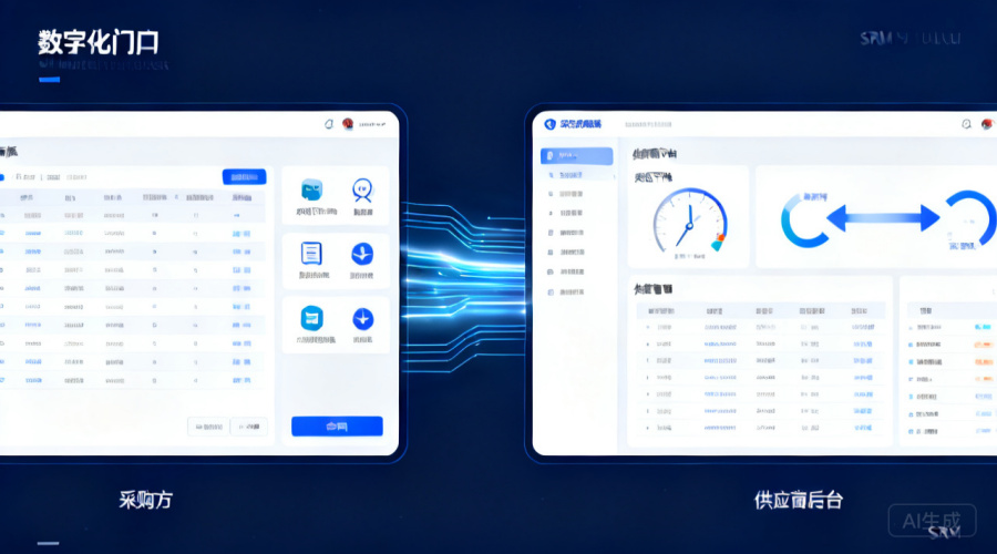 SRM双门户设计：采购与供应商各自拥有的5个关键功能，看懂不踩坑