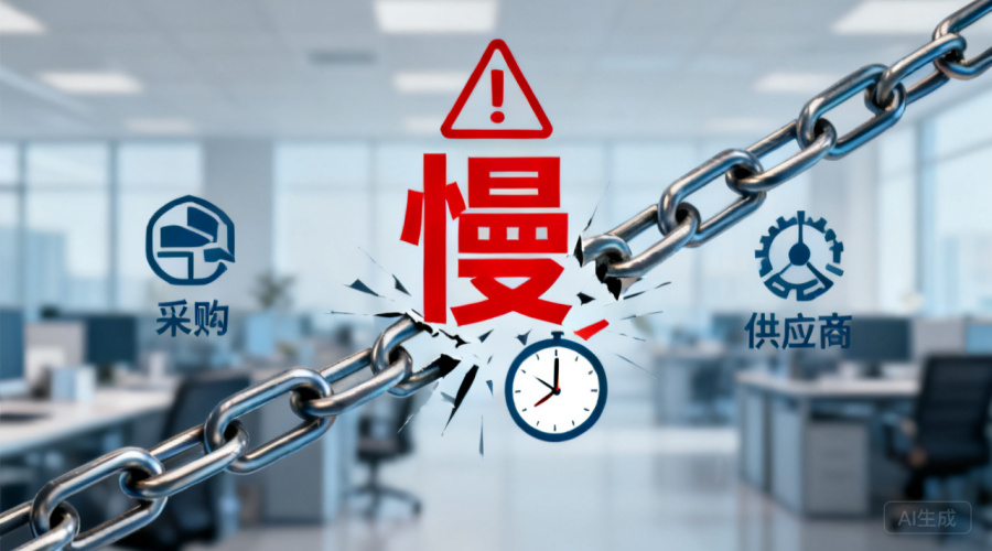 采购与供应商协同慢？一文看懂5大根本原因