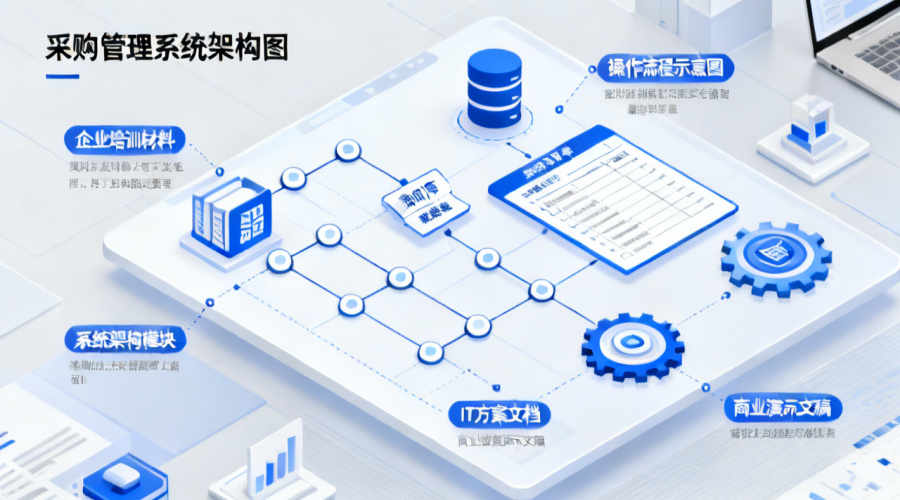 采购管理系统业务处理方案怎么制定？附操作流程与架构图