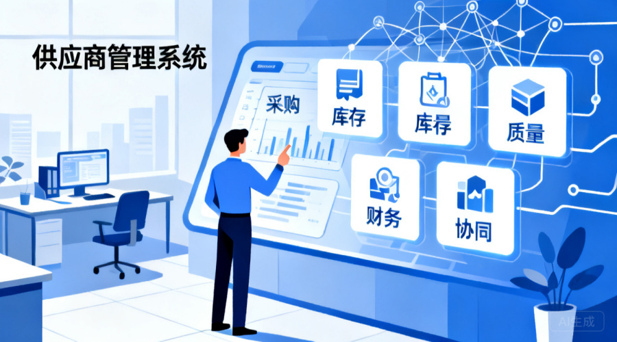 供应商管理系统功能包括：5大核心模块盘点
