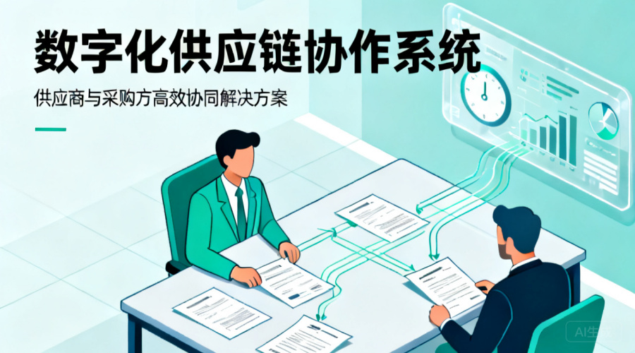 供应商与采购管理系统的关系：3个本质区别与协作场景详解