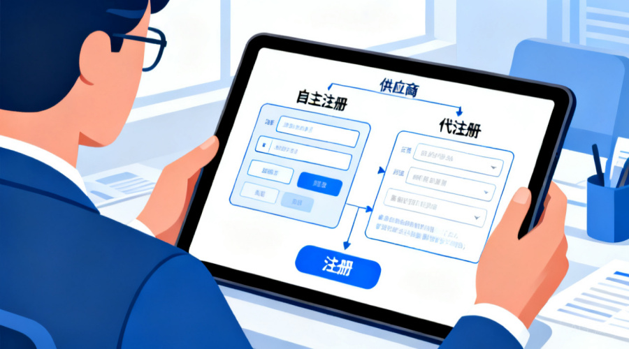 供应商引入两大模式：自主注册与代注册，分别适合什么情况？