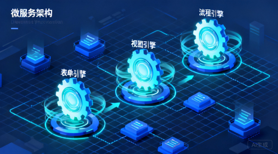 SRM平台的3个核心引擎（表单/视图/流程）与微服务架构