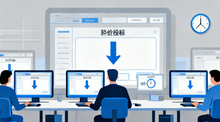 SRM竞价采购是什么？反向拍卖机制通俗解读