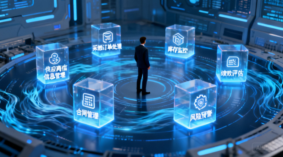 供应商管理系统模块有哪些类型的？盘点6大核心功能模块