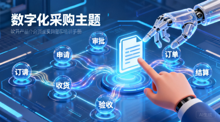 采购管理系统业务处理流程：从申请到结算的6个标准化步骤