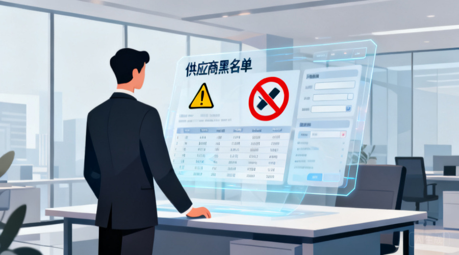 为什么企业需要供应商黑名单？一套完整操作规范