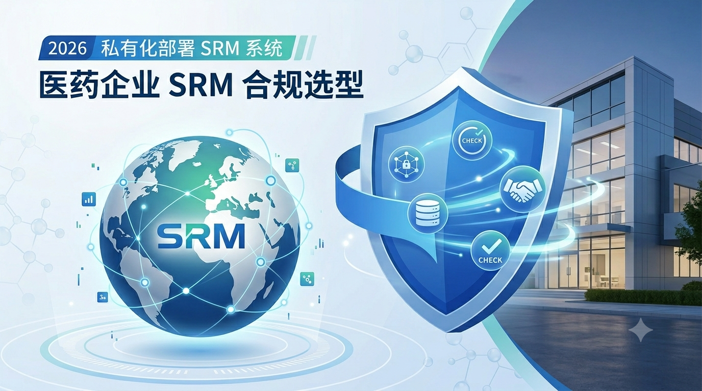 2026 私有化部署 SRM 系统推荐：医药企业 SRM 合规选型