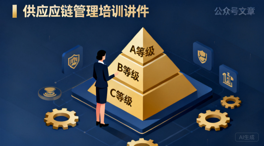 终于说明白了：供应商为什么要分等级？怎么分、怎么管？