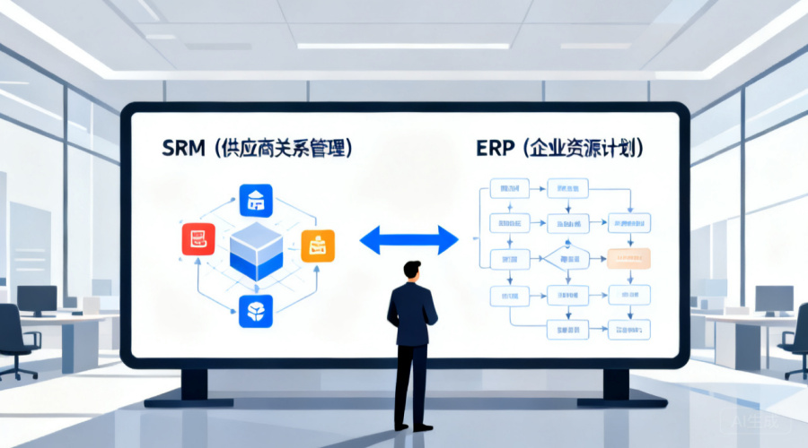 什么是SRM？什么是ERP？两者最核心的区别是什么？