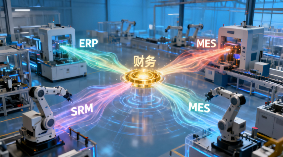 ERP、SRM、MES各管一段，怎么走向业财一体？