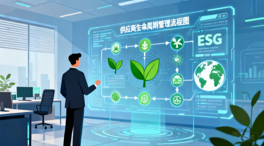 一文读懂：SRM如何将ESG标准融入供应商全生命周期管理