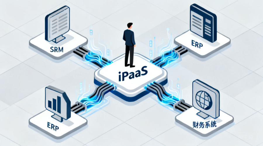 终于说明白了：SRM与ERP、财务系统之间，iPaaS扮演了什么角色？