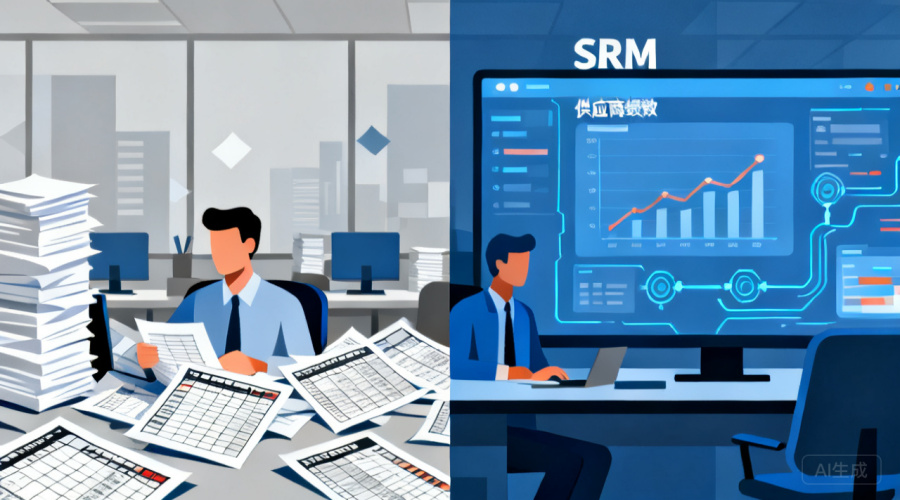 有SRM和无SRM的企业，供应商管理效率差距有多大？