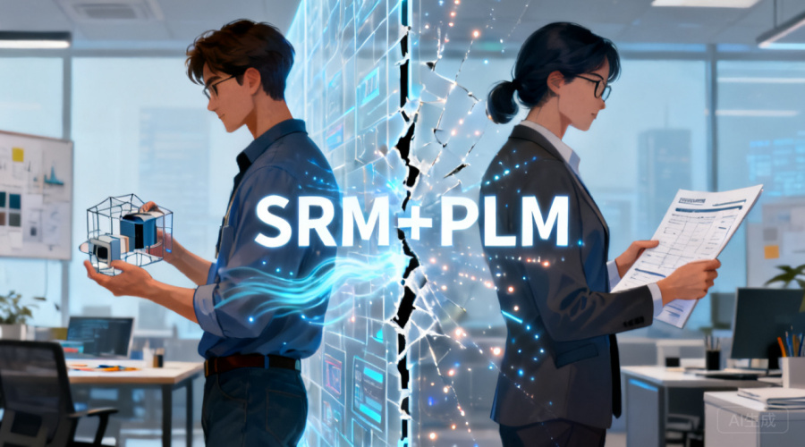 为什么&ldquo;设计不看供货，采购不解设计&rdquo;？SRM+PLM打破信息壁垒