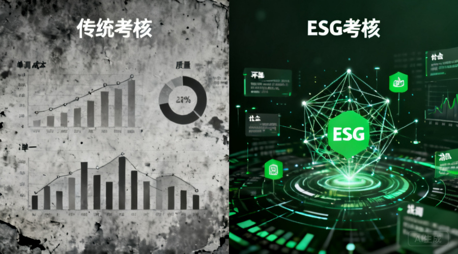 纳入ESG指标 vs 传统供应商考核，结果差异有多大？