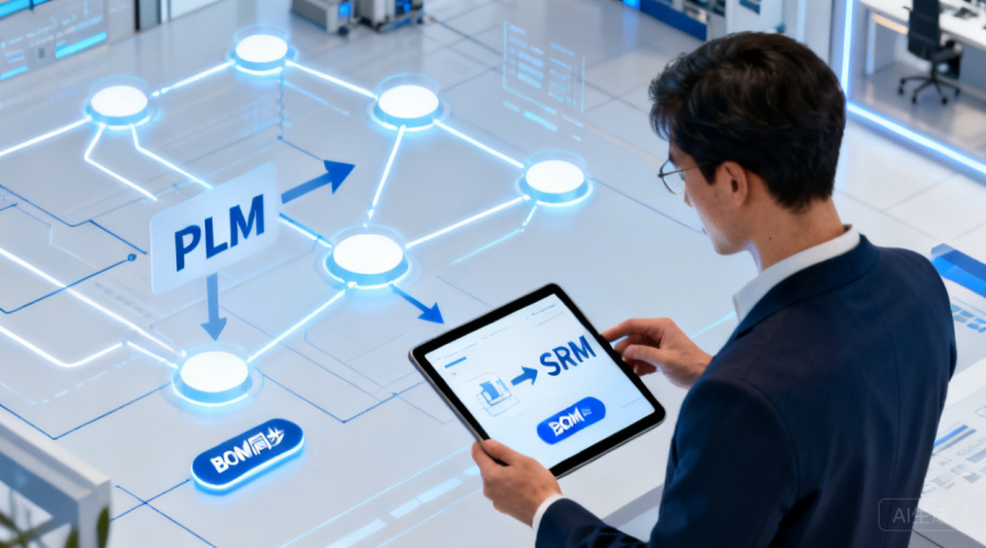 PLM物料清单（BOM）如何同步至SRM进行采购寻源？