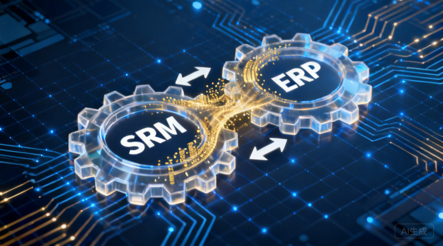终极指南：SRM与ERP的集成架构、数据流向与实施路径
