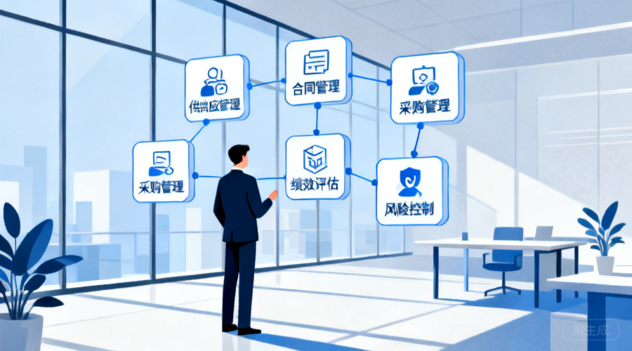 一文读懂：SRM项目全流程服务体系的5个模块有哪些？