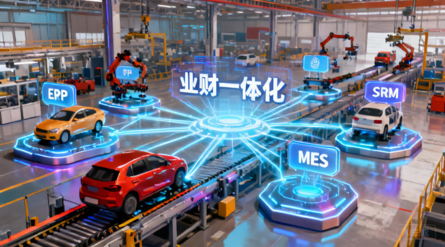 汽车行业供应链协同的演进趋势：从系统孤岛到业财一体化
ERP、SRM、MES各管一段，怎么走向业财一体？
为什么汽车行业供应链必须打破孤岛走向业财一体？