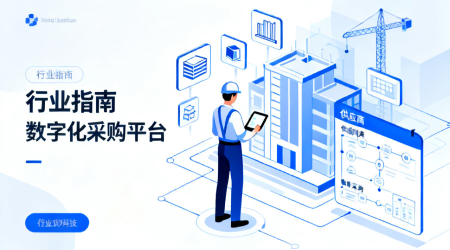 建筑SRM终极指南：物料标准化、供应商准入、集中采购的数字化路径