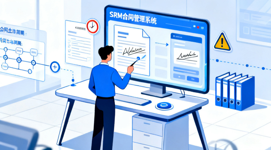 一文读懂：SRM合同管理的5个关键环节（模板、签订、执行、预警、归档）