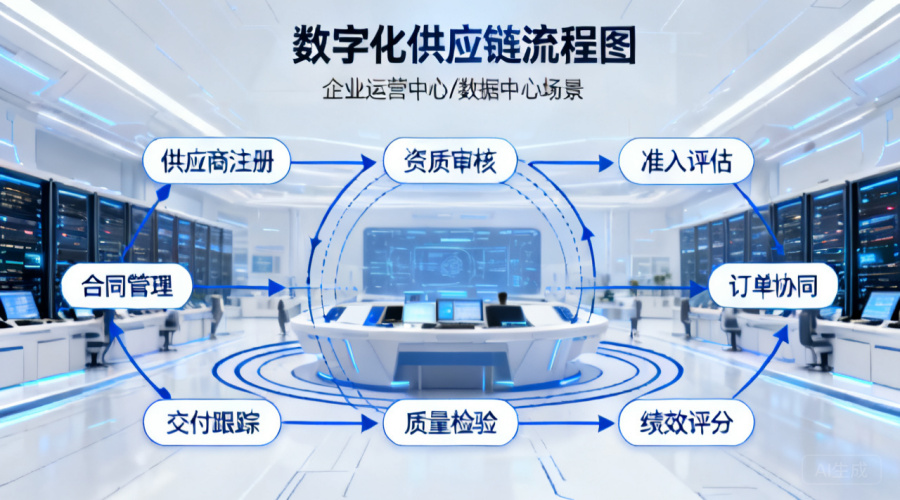 供应商管理系统流程包括哪些环节？一文搞懂从供应商准入到绩效评估全链路
