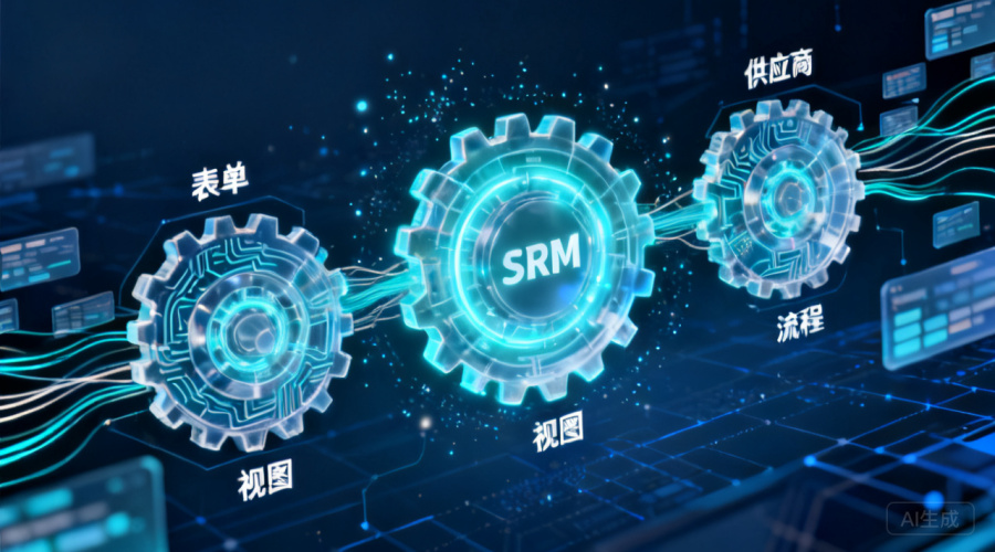 为什么SRM平台需要三大引擎（表单、视图、流程）？架构逻辑全解析