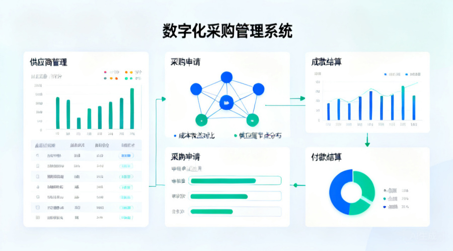 采购管理系统的作用有哪些方面：从采购流程到企业效益的全景解析