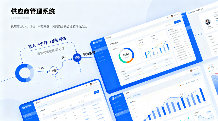 供应商管理系统有哪些功能？从供应商准入到绩效评估的一站式功能清单