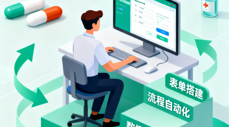医药行业低代码SRM系统怎么选？从&ldquo;表单搭建&rdquo;到&ldquo;流程闭环&rdquo;的4个台阶