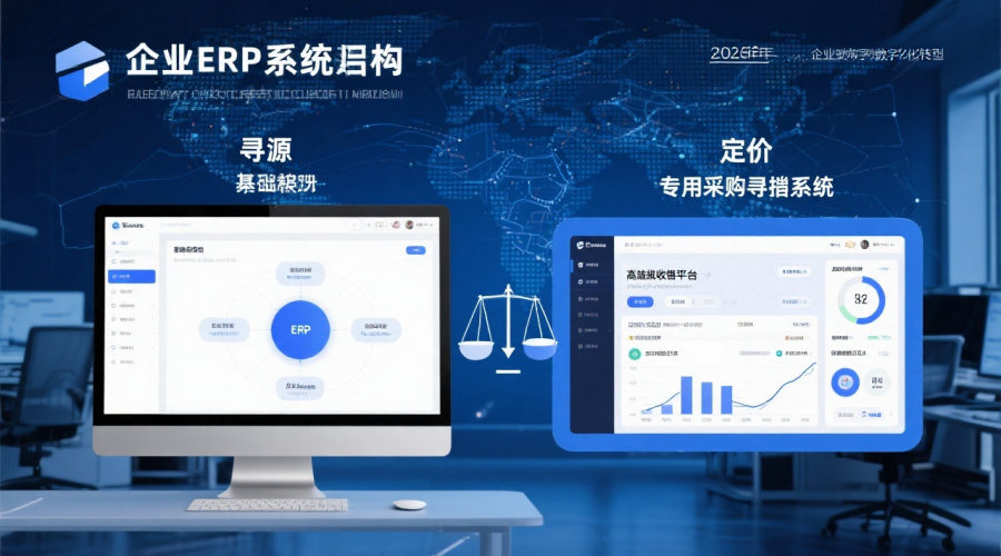 2026年采购系统选型指南：聚焦与ERP对比：ERP采购模块寻源定价的优劣分析