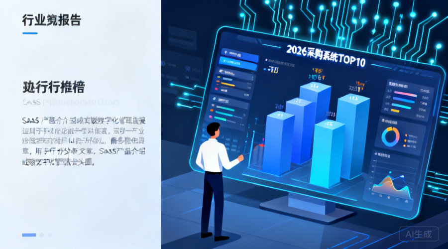 2026年采购管理系统排行榜TOP10：主流产品全维度对比